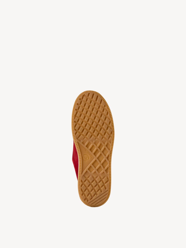 cuir sneaker - rouge 1-23716-43-500 acheter des baskets tamaris en ligne