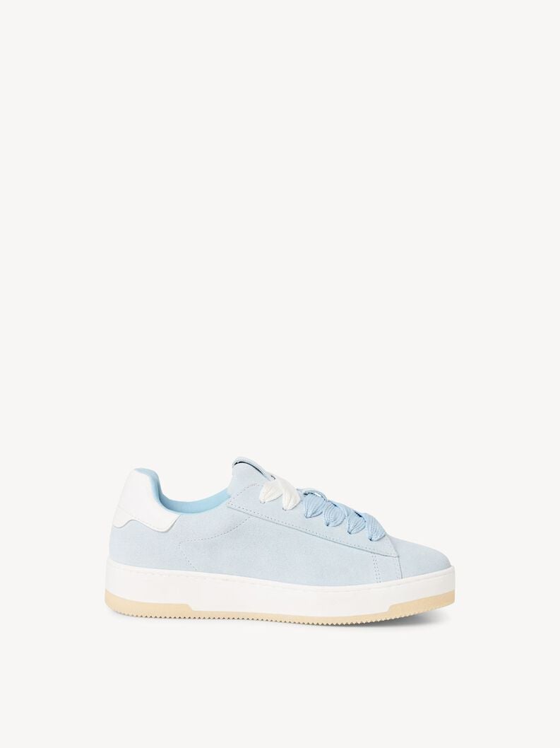 cuir baskets - bleu 1-23716-43-880 acheter des baskets tamaris en ligne