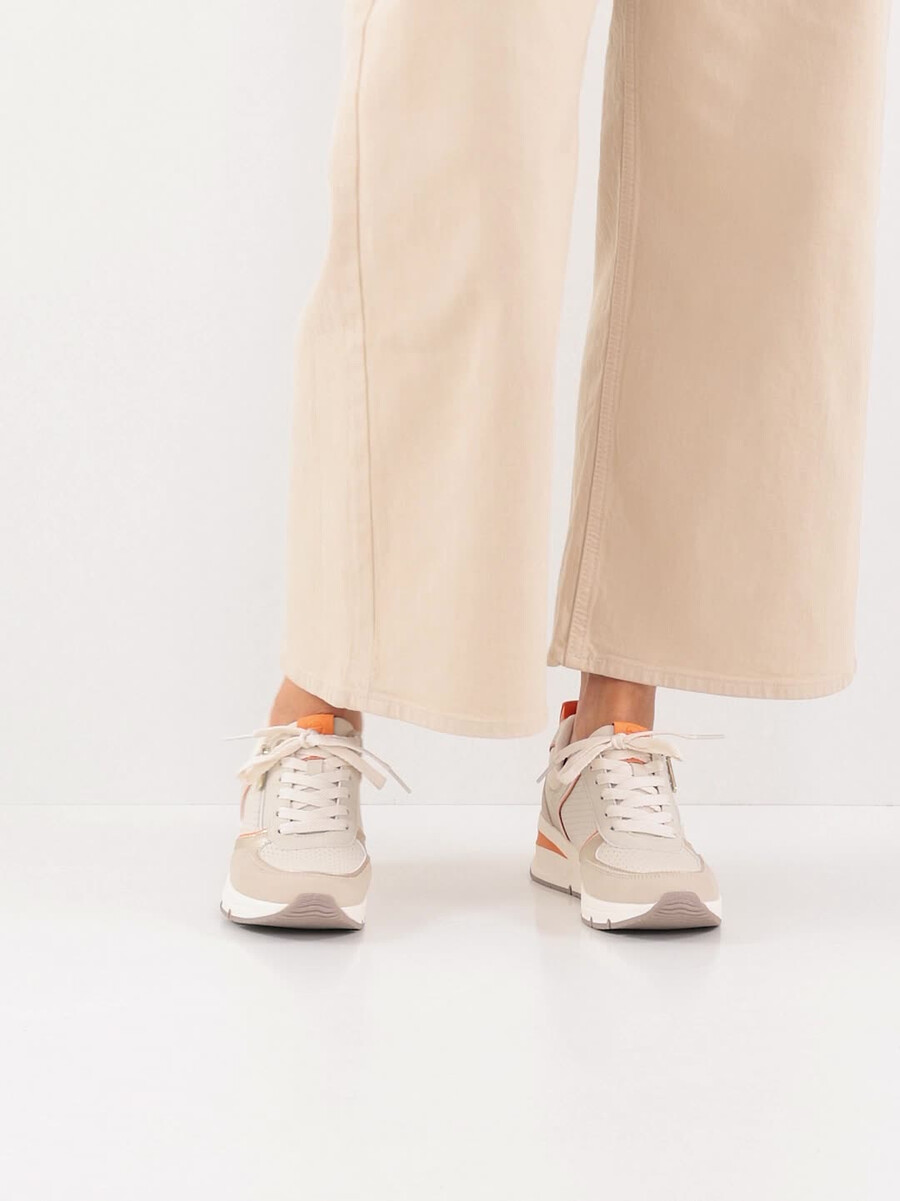 baskets - orange 1-23721-42-608 acheter des baskets tamaris en ligne