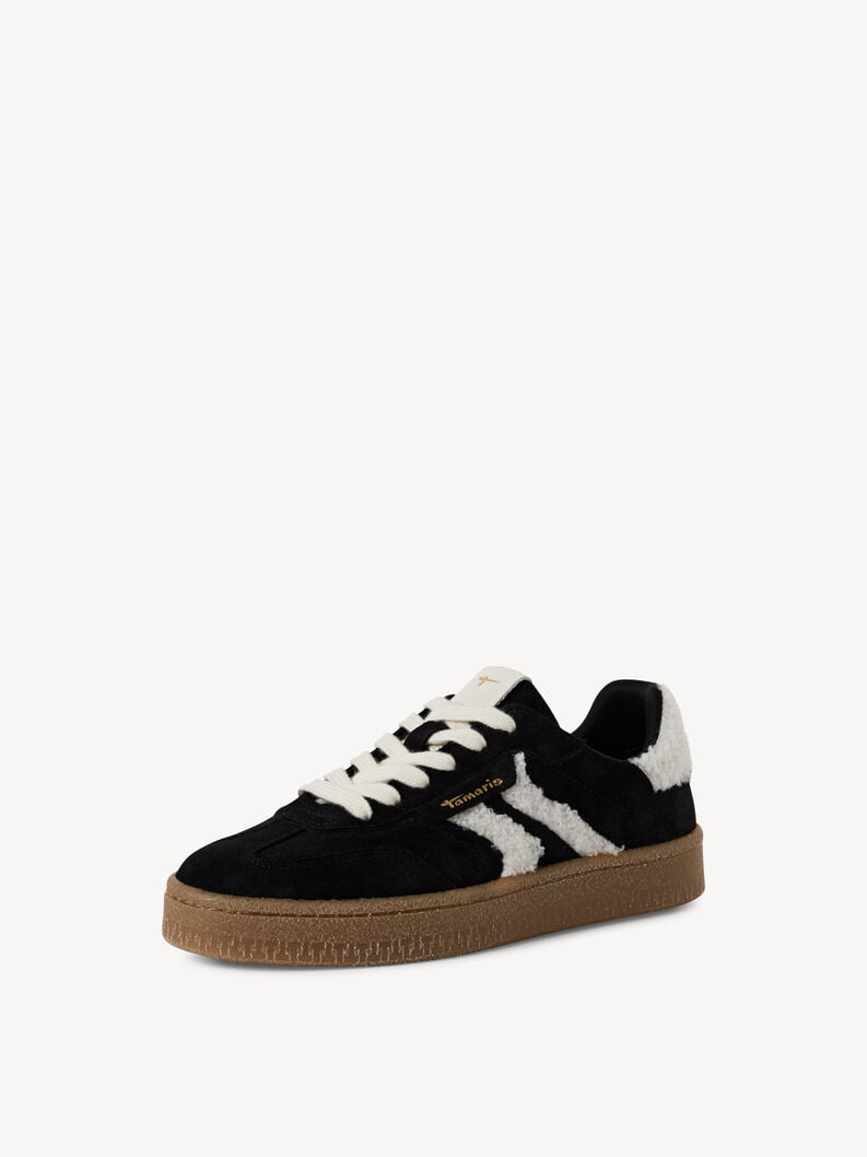 cuir sneaker - noir 1-23723-44-083 acheter des baskets tamaris en ligne
