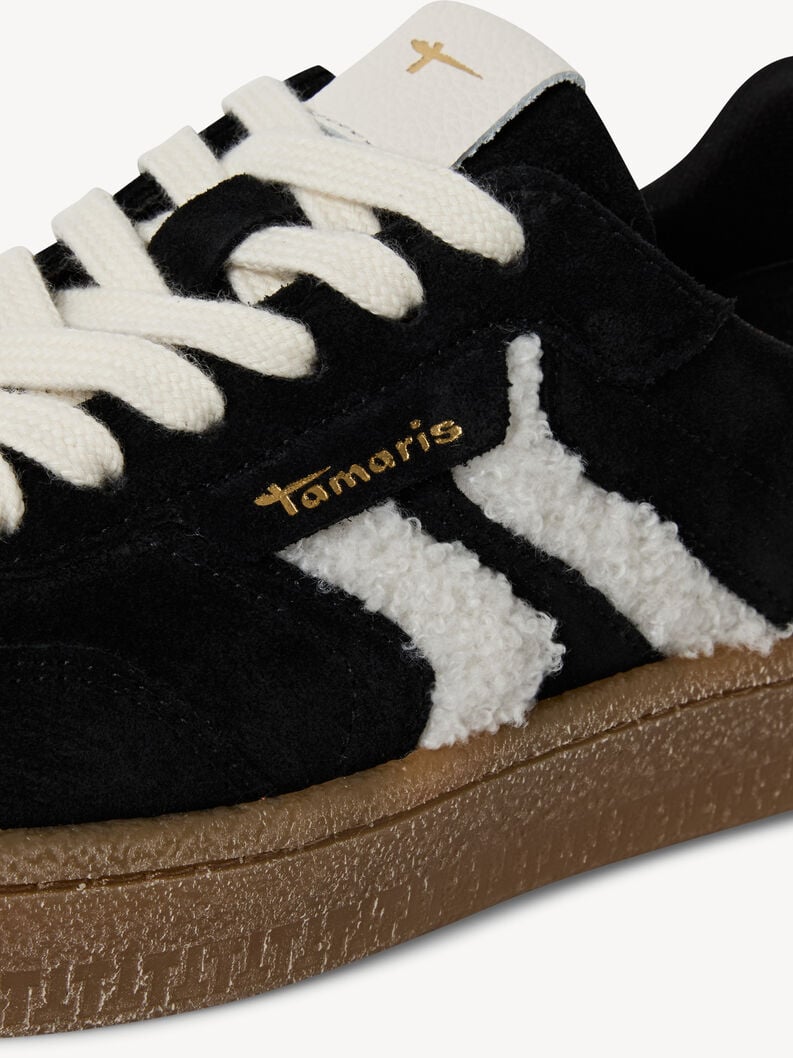 cuir sneaker - noir 1-23723-44-083 acheter des baskets tamaris en ligne