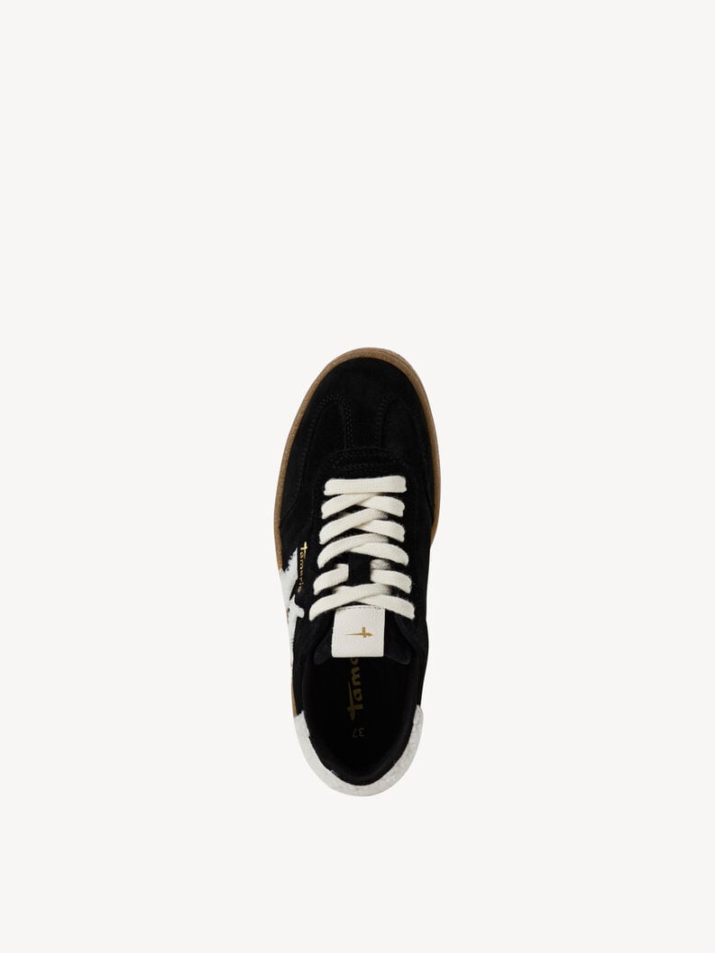 cuir sneaker - noir 1-23723-44-083 acheter des baskets tamaris en ligne