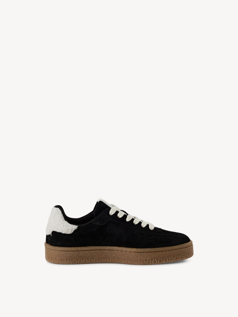 cuir sneaker - noir 1-23723-44-083 acheter des baskets tamaris en ligne