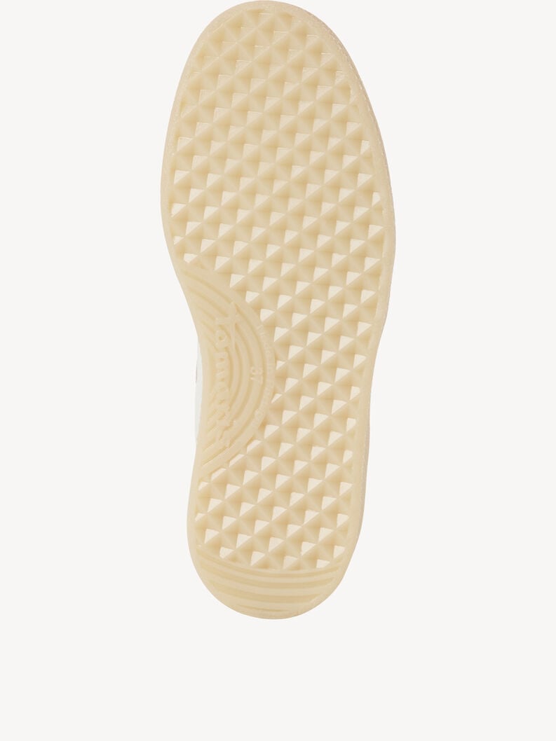 cuir sneaker - blanc 1-23723-44-132 acheter des baskets tamaris en ligne