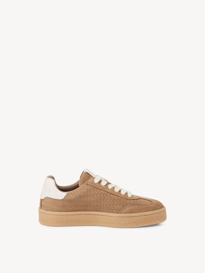 cuir sneaker beige 1-23723-44-341 acheter des baskets tamaris en ligne