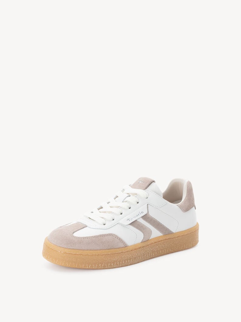 cuir sneaker - brun 1-23723-44-344 acheter des baskets tamaris en ligne