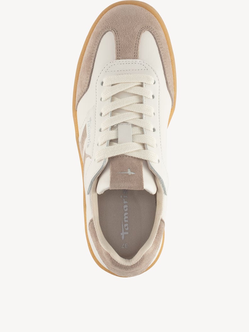 cuir sneaker - brun 1-23723-44-344 acheter des baskets tamaris en ligne
