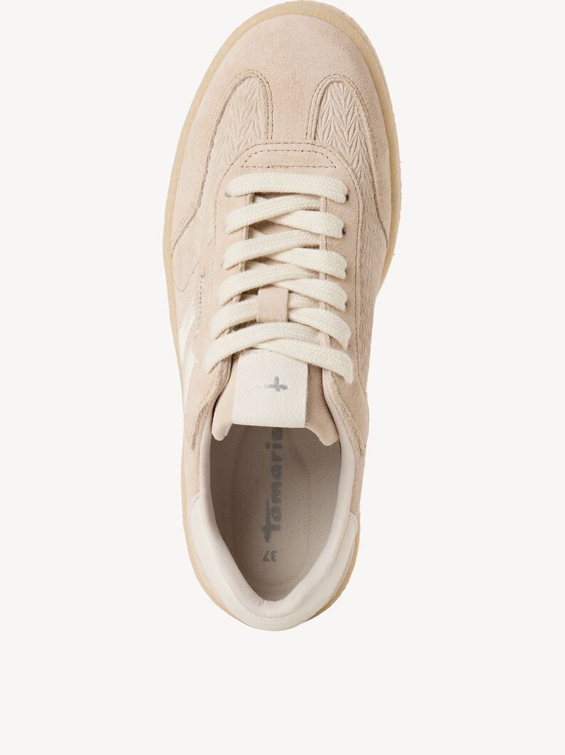 cuir sneaker - brun 1-23723-44-375 acheter des baskets tamaris en ligne