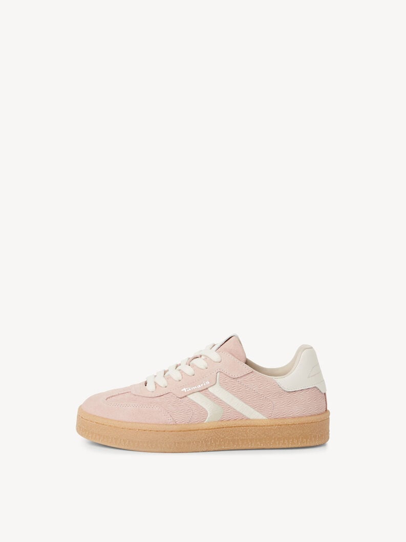 cuir baskets - rose 1-23723-44-532 acheter des baskets tamaris en ligne