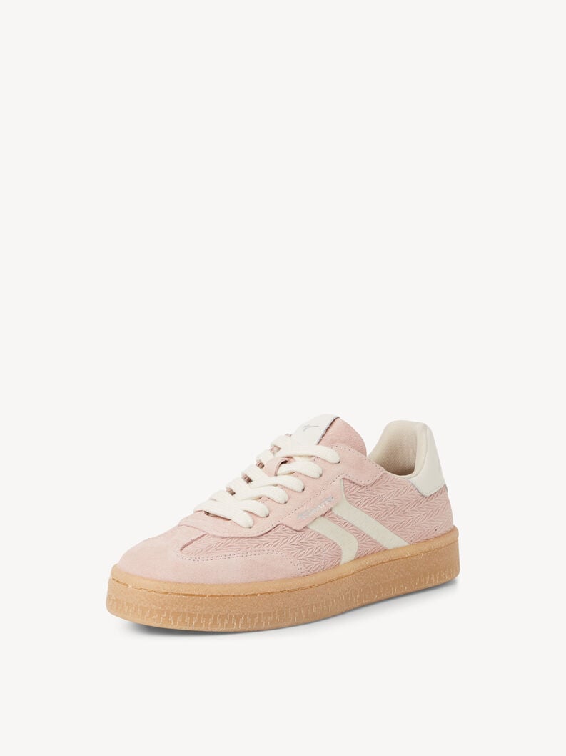 cuir baskets - rose 1-23723-44-532 acheter des baskets tamaris en ligne