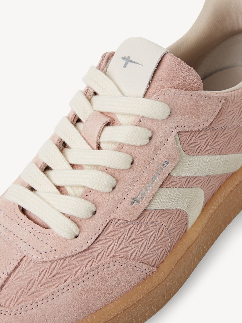 cuir baskets - rose 1-23723-44-532 acheter des baskets tamaris en ligne