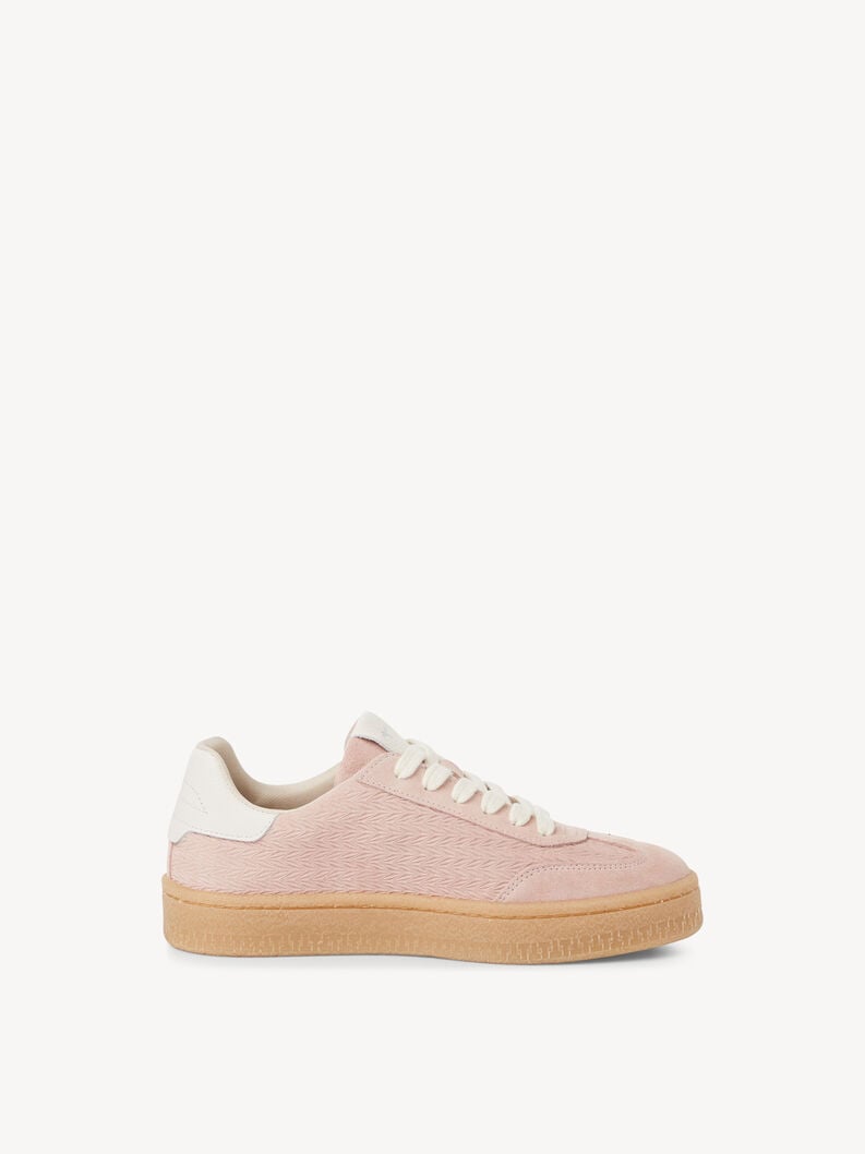cuir baskets - rose 1-23723-44-532 acheter des baskets tamaris en ligne