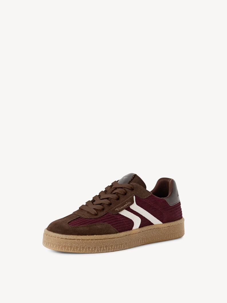 cuir sneaker - rouge 1-23723-44-534 acheter des baskets tamaris en ligne