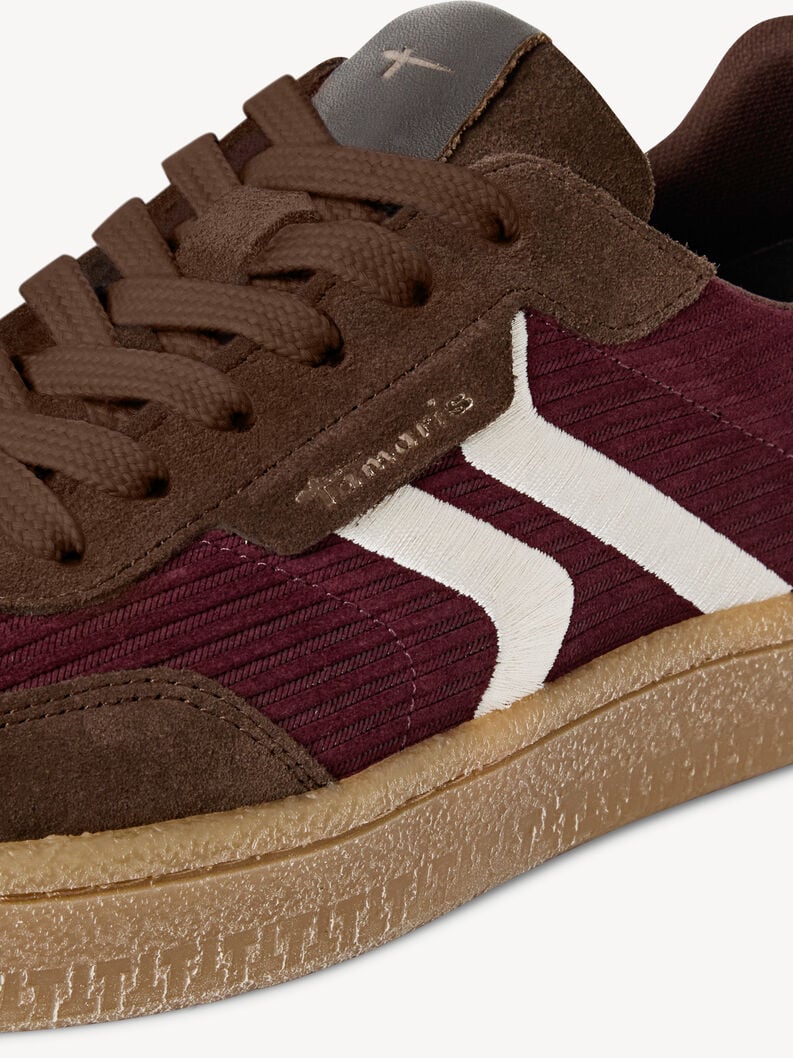 cuir sneaker - rouge 1-23723-44-534 acheter des baskets tamaris en ligne