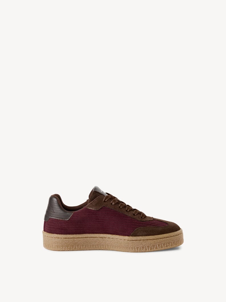 cuir sneaker - rouge 1-23723-44-534 acheter des baskets tamaris en ligne
