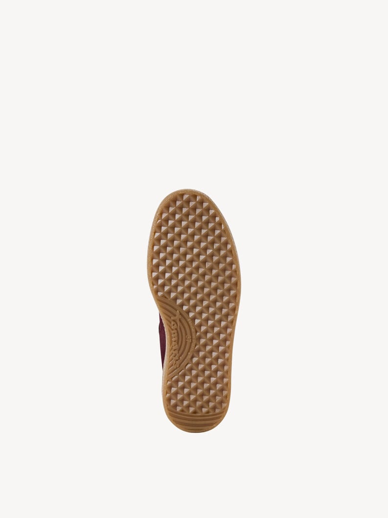 cuir sneaker - rouge 1-23723-44-534 acheter des baskets tamaris en ligne
