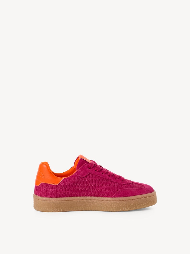 cuir baskets - rose 1-23723-44-5b3 acheter des baskets tamaris en ligne