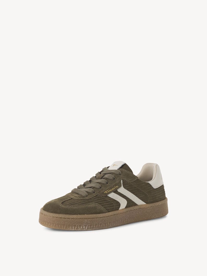 cuir sneaker - vert 1-23723-44-722 acheter des baskets tamaris en ligne