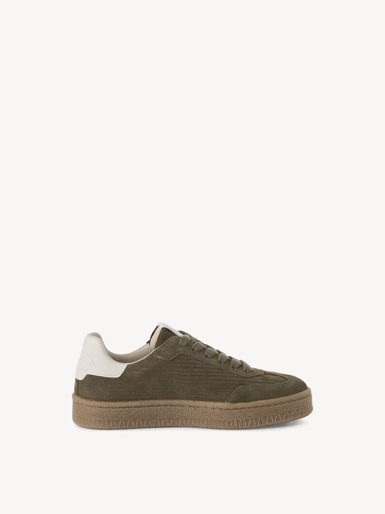 cuir sneaker - vert 1-23723-44-722 acheter des baskets tamaris en ligne