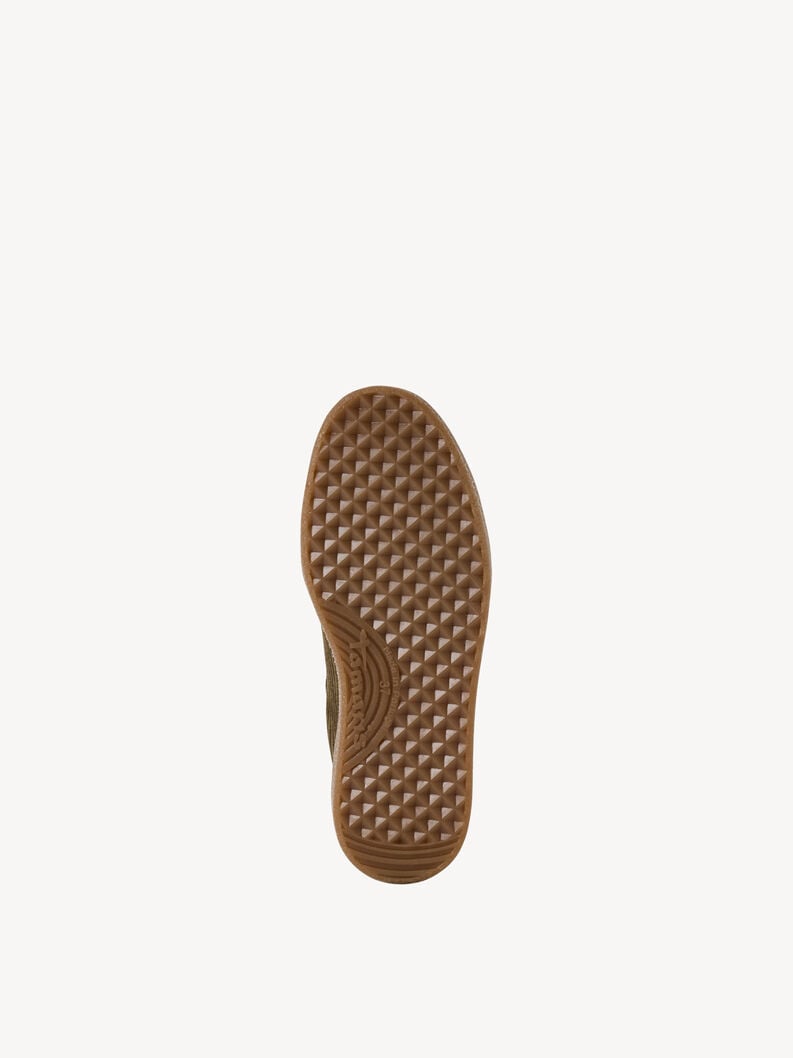 cuir sneaker - vert 1-23723-44-722 acheter des baskets tamaris en ligne