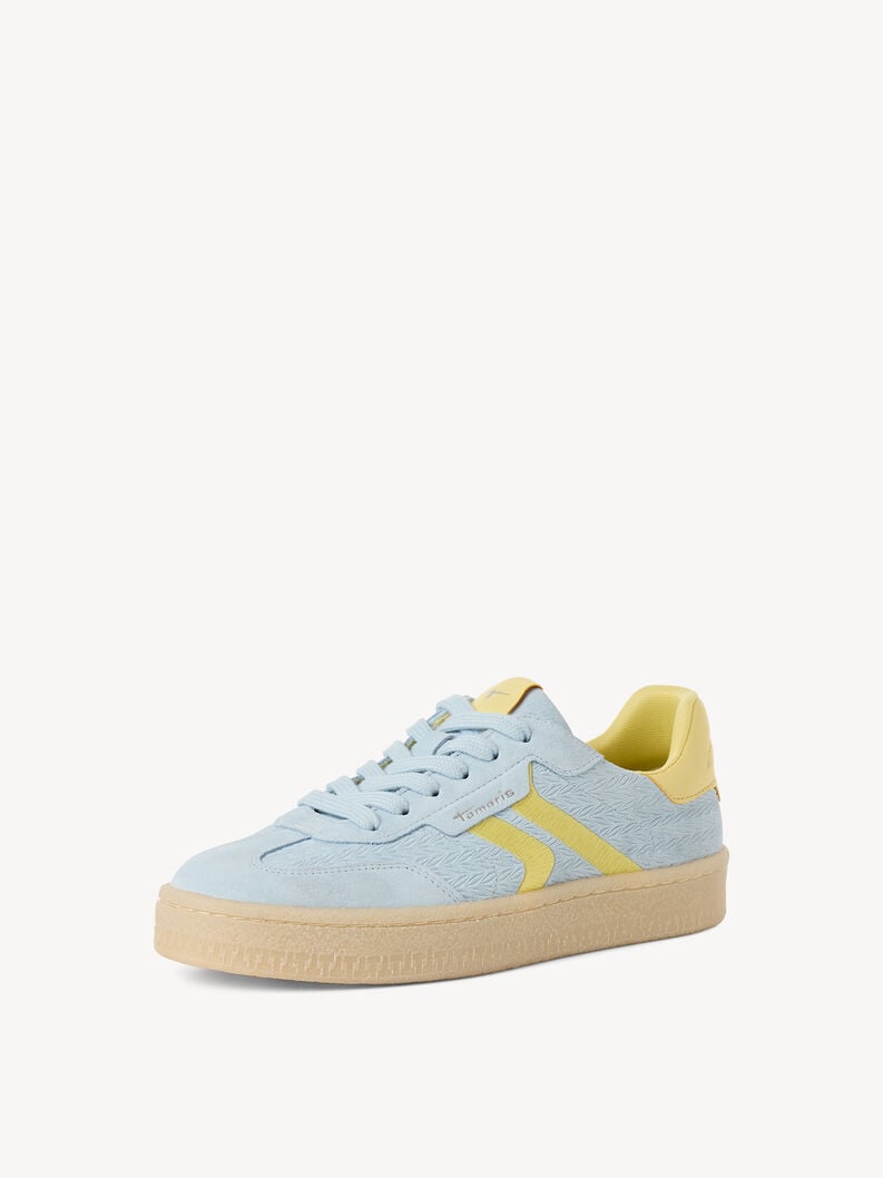 cuir baskets - bleu 1-23723-44-88a acheter des baskets tamaris en ligne