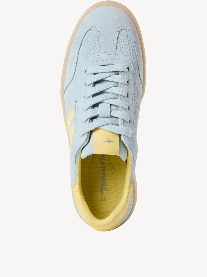 cuir baskets - bleu 1-23723-44-88a acheter des baskets tamaris en ligne