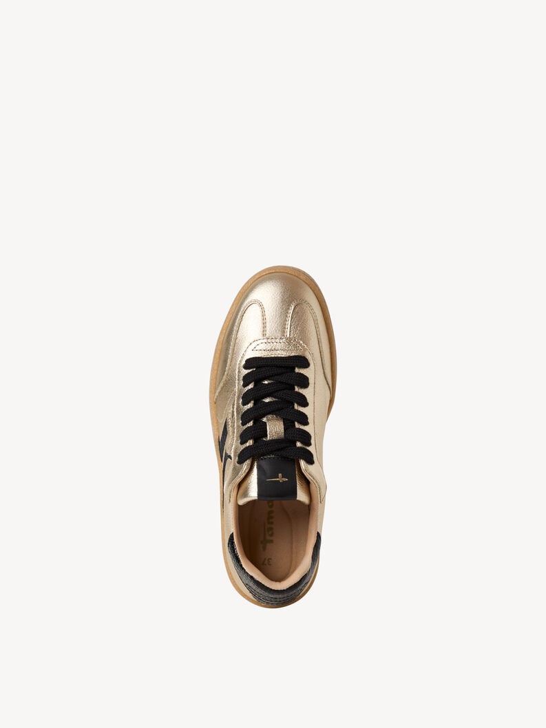 cuir sneaker - or 1-23723-44-942 acheter des baskets tamaris en ligne