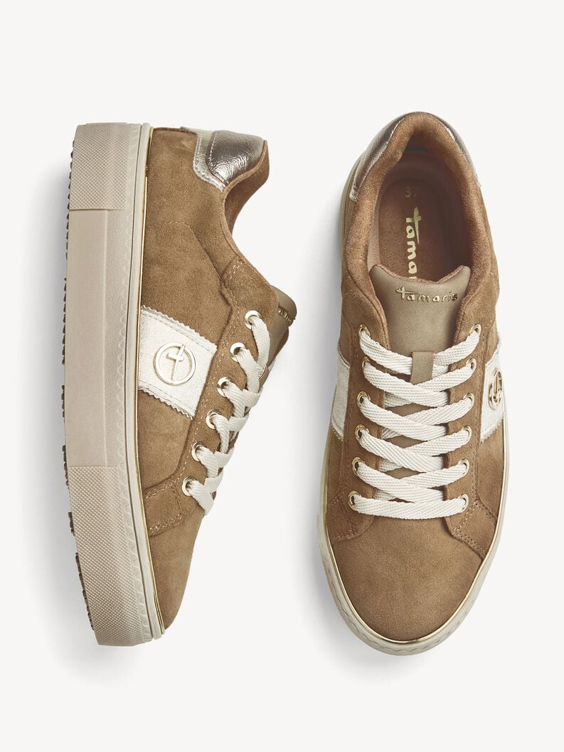 sneaker - brun 1-23724-42-310 acheter des baskets tamaris en ligne