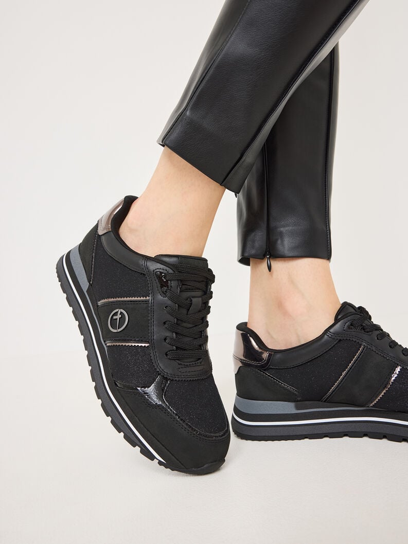 sneaker - noir 1-23727-42-098 acheter des baskets tamaris en ligne