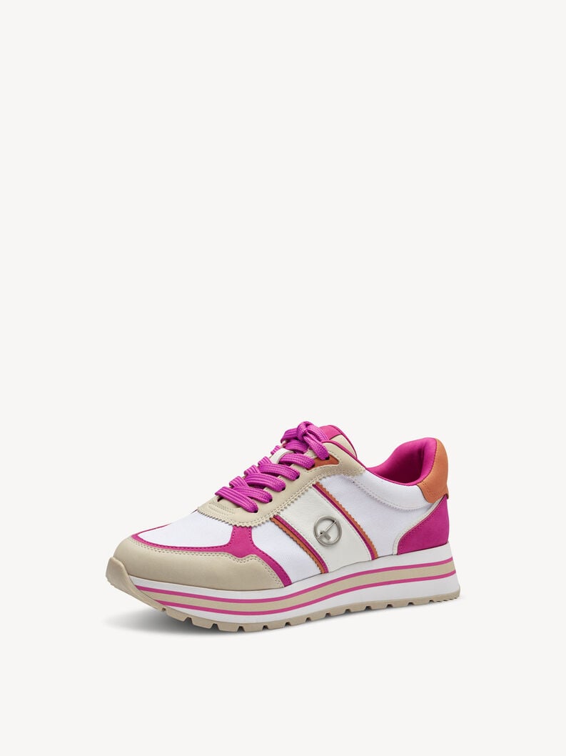 baskets - rose 1-23727-42-595 acheter des baskets tamaris en ligne