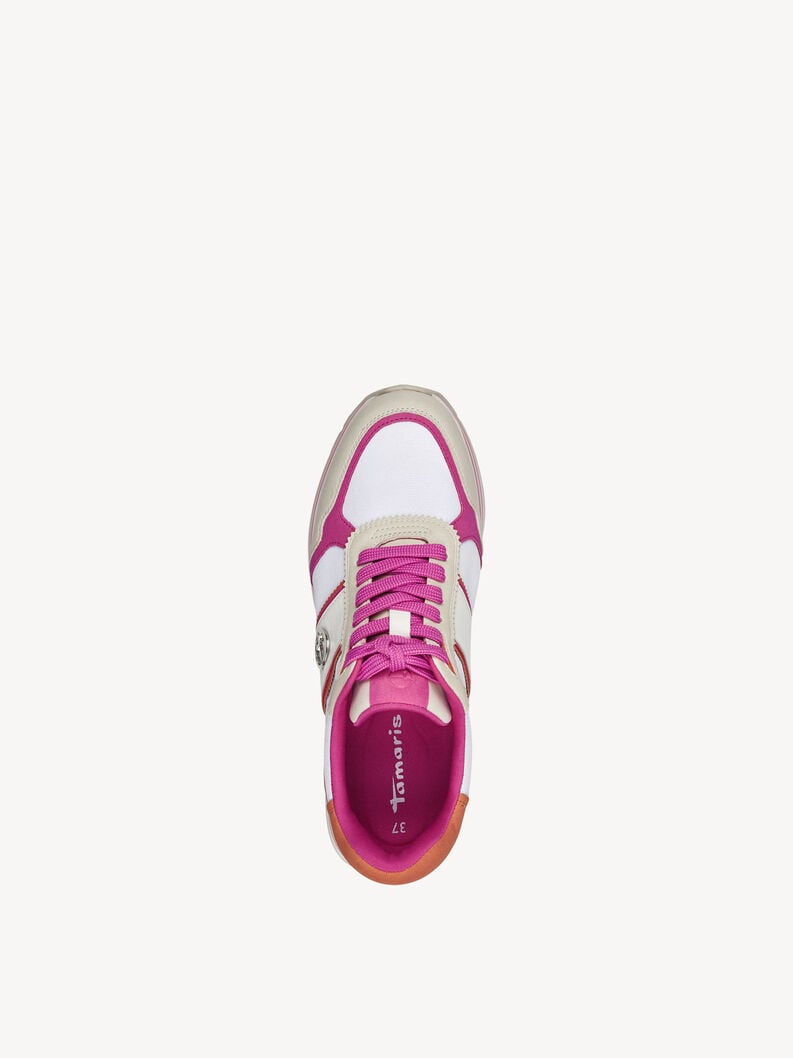 baskets - rose 1-23727-42-595 acheter des baskets tamaris en ligne