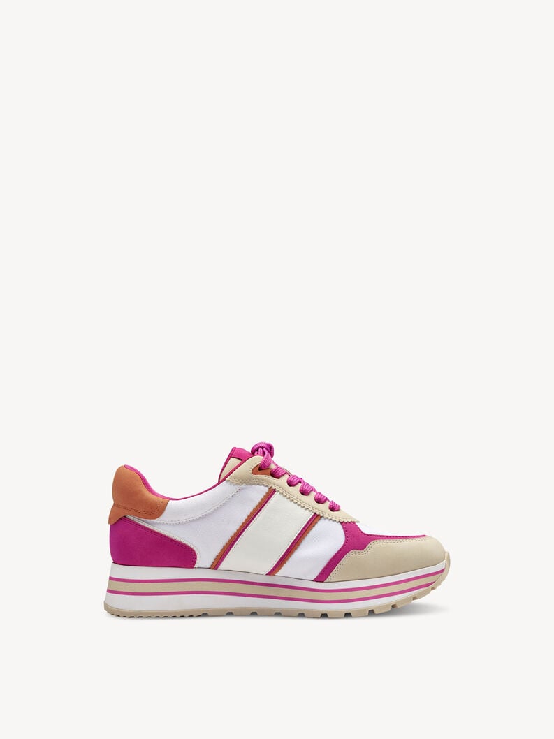 baskets - rose 1-23727-42-595 acheter des baskets tamaris en ligne