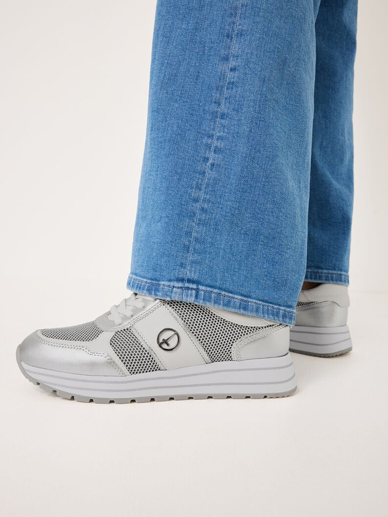 sneaker - argent 1-23727-42-948 acheter des baskets tamaris en ligne