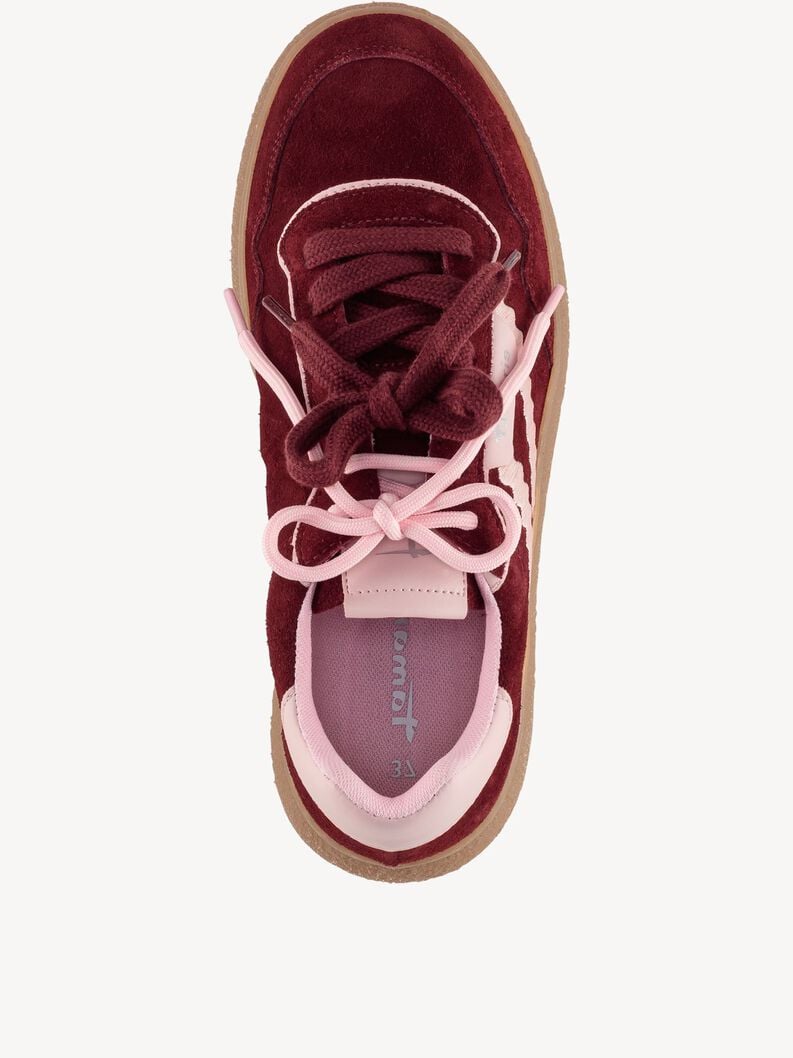 sneaker - rouge 1-23733-45-534 acheter des baskets tamaris en ligne