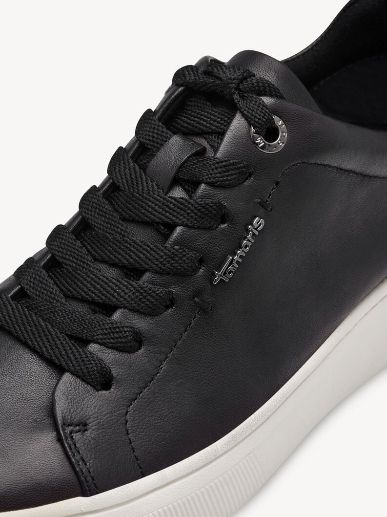 cuir sneaker - noir 1-23736-42-003 acheter des baskets tamaris en ligne