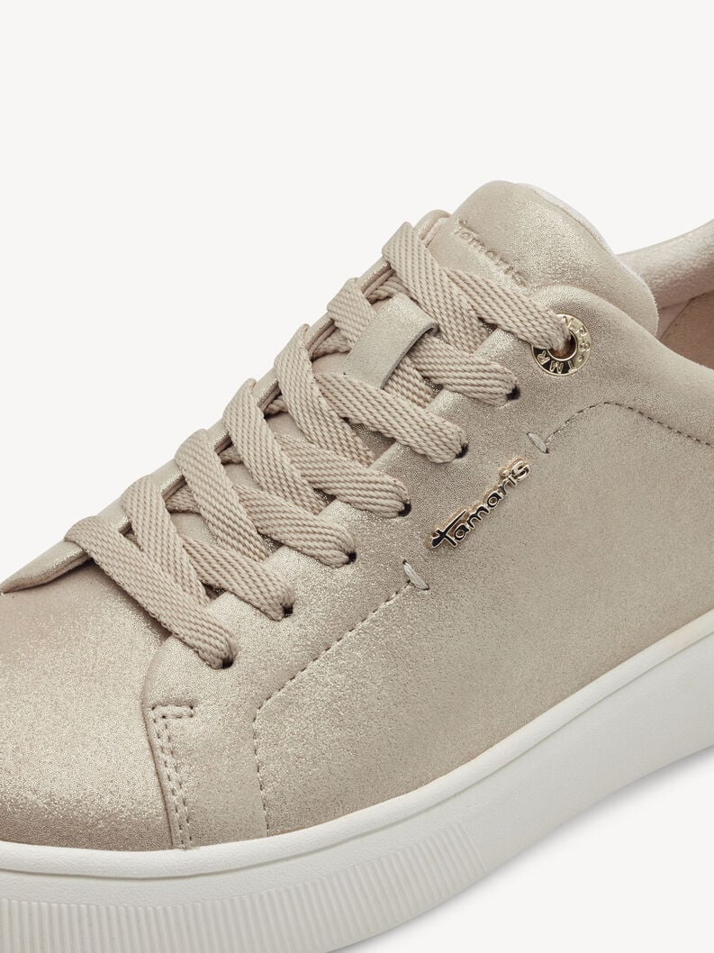 cuir sneaker beige 1-23736-42-179 acheter des baskets tamaris en ligne