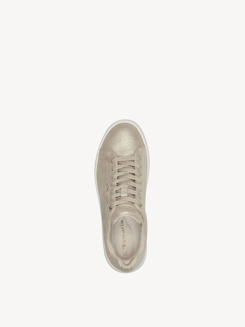 cuir sneaker beige 1-23736-42-179 acheter des baskets tamaris en ligne