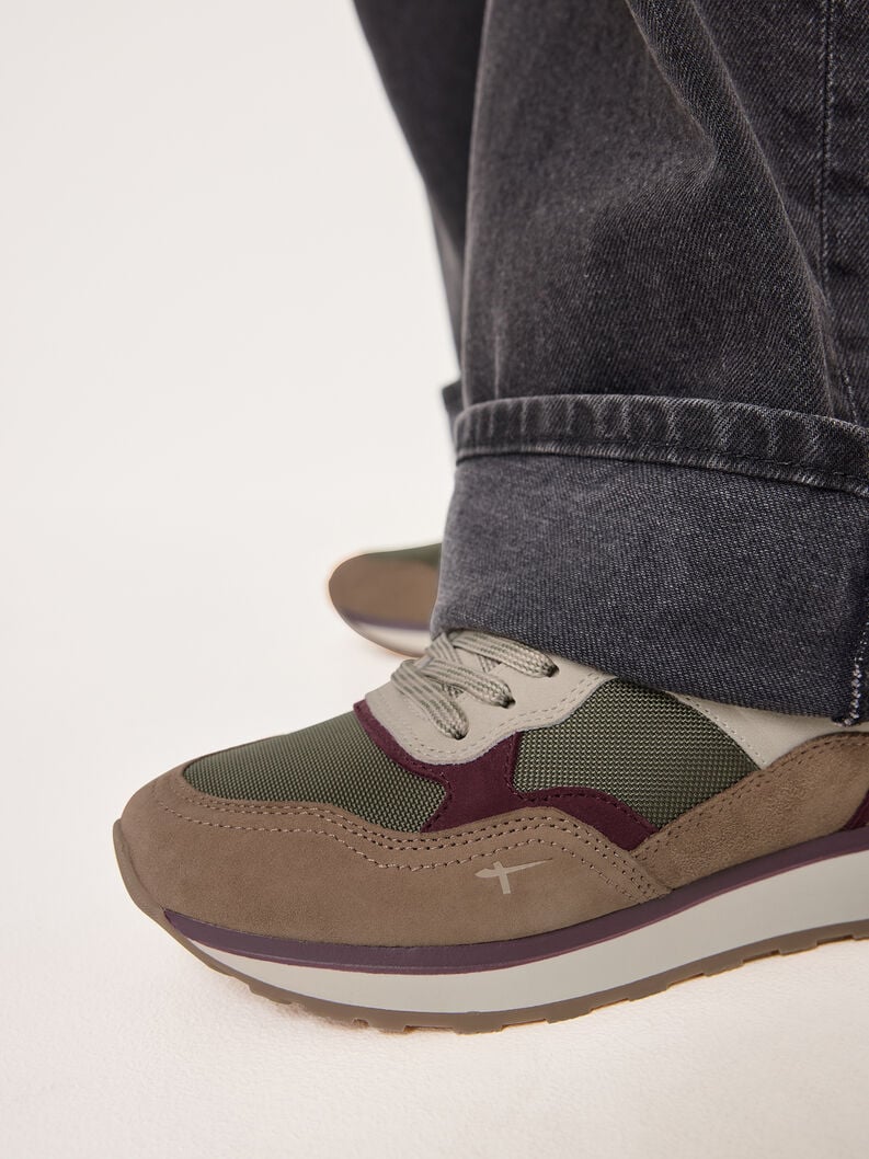 sneaker - brun 1-23741-43-392 acheter des baskets tamaris en ligne