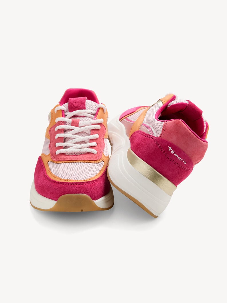 baskets - rose 1-23745-43-595 acheter des baskets tamaris en ligne