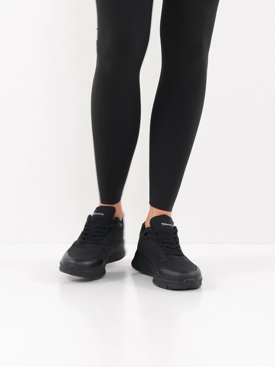 sneaker - noir 1-23757-43-007 acheter des baskets tamaris en ligne