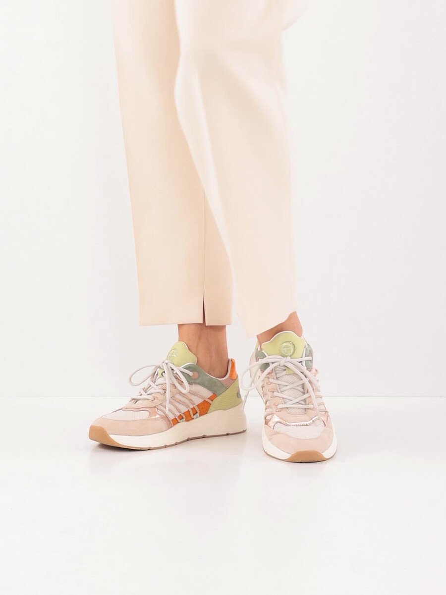 baskets - orange 1-23762-44-608 acheter des baskets tamaris en ligne