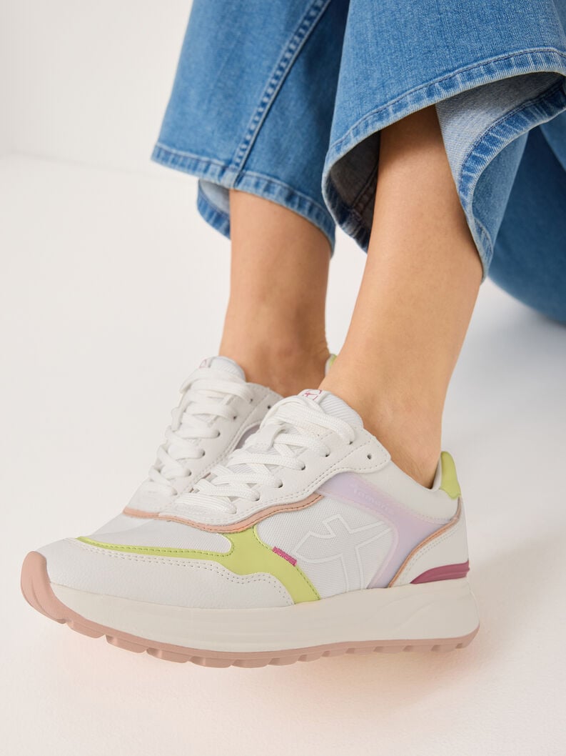 sneaker - blanc 1-23764-44-197 acheter des baskets tamaris en ligne