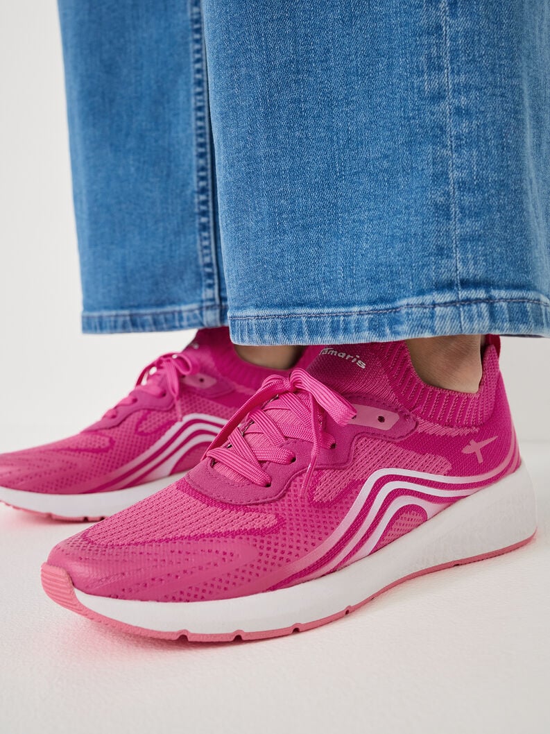 baskets - rose 1-23769-44-510 acheter des baskets tamaris en ligne