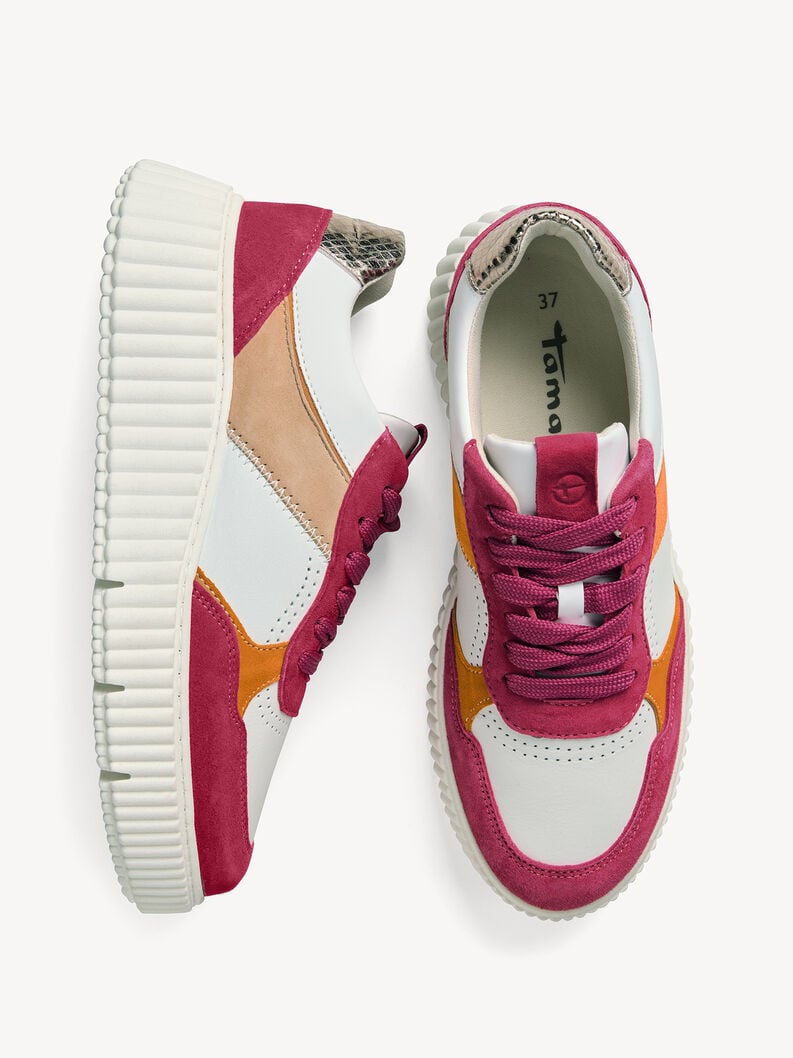 baskets - rose 1-23771-42-595 acheter des baskets tamaris en ligne