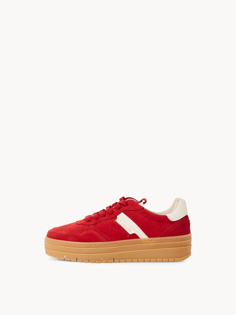 sneaker - rouge 1-23773-43-590 acheter des baskets tamaris en ligne