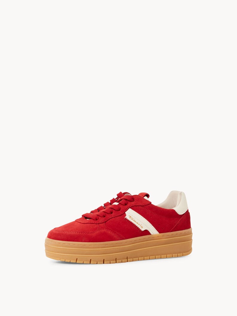 sneaker - rouge 1-23773-43-590 acheter des baskets tamaris en ligne