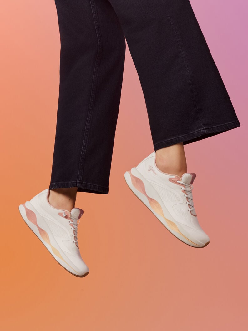 vitala sneaker - blanc 1-23781-45-197 acheter des baskets tamaris en ligne