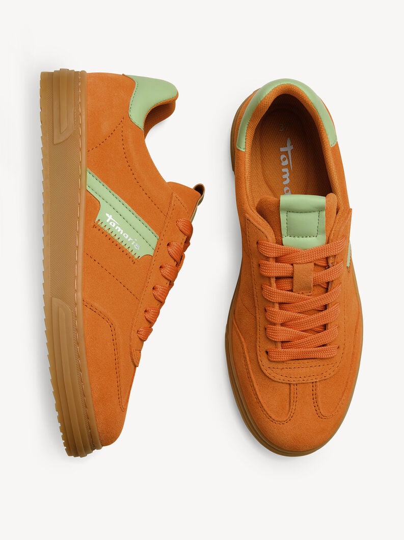 baskets - orange 1-23788-42-606 acheter des baskets tamaris en ligne