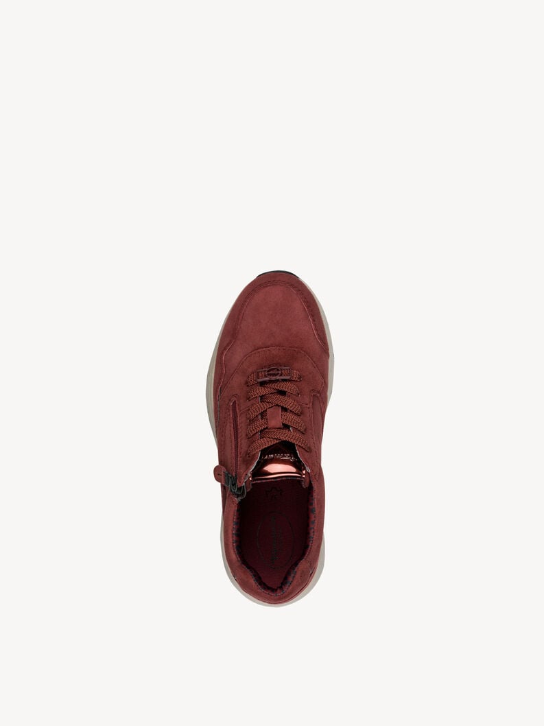 sneaker - rouge 8-83704-45-549 acheter tamaris large sneakers en ligne