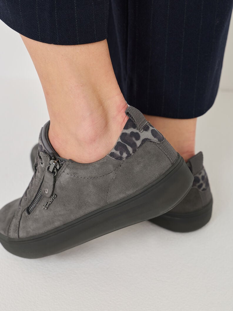 baskets - gris 8-83707-42-218 acheter tamaris large sneakers en ligne